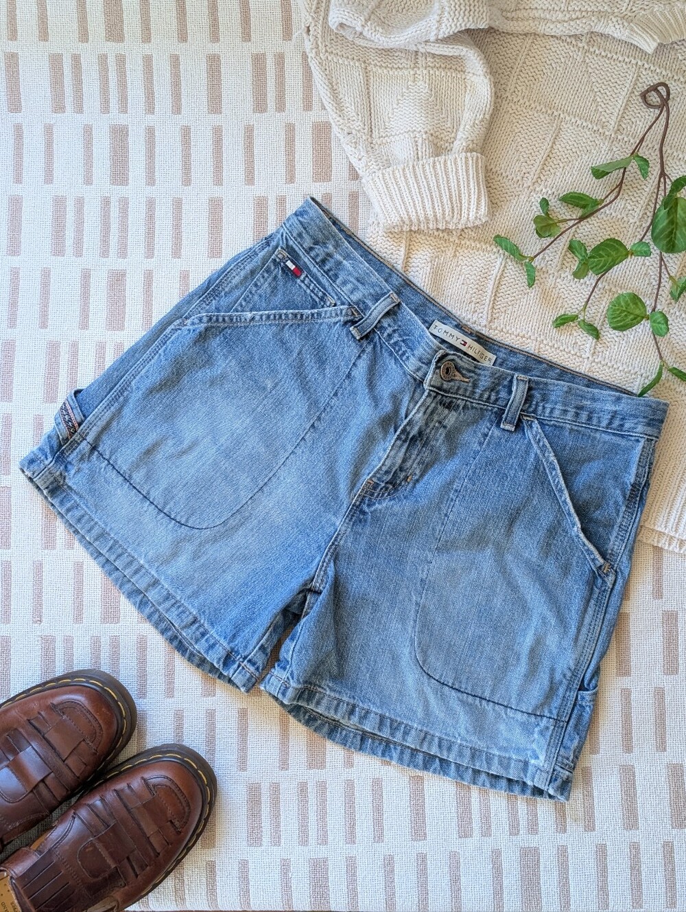 Tommy Hilfiger | Carpenter Dungarees Denim Shorts